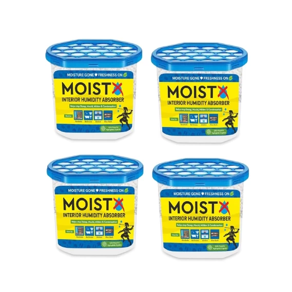 MOISTX Moisture Absorber Capacity to trap